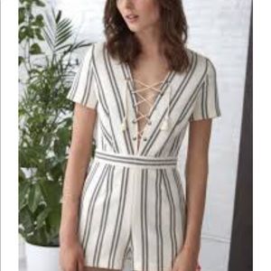 Saylor Emilia Baja Stripe Romper - M-Worn ONCE